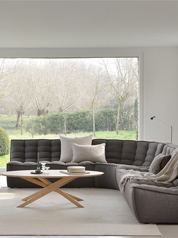 n701 sofa 2 seater grey