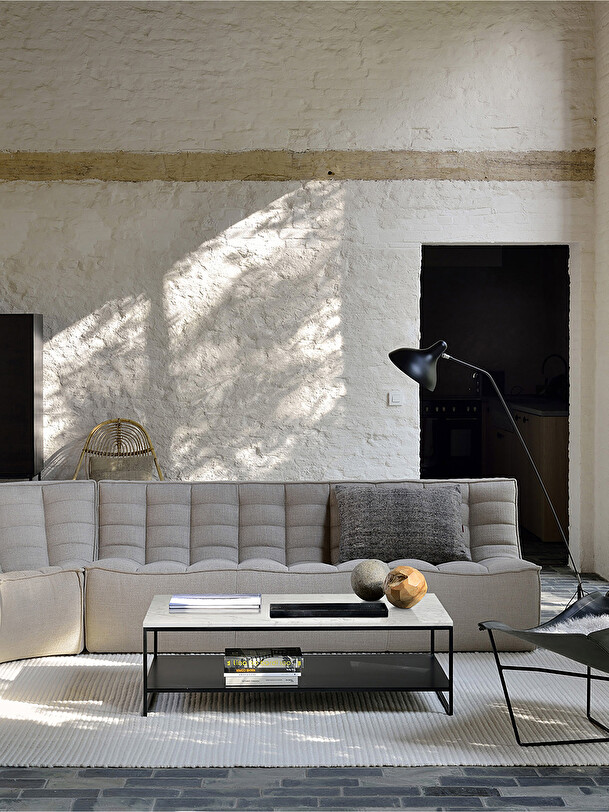 n701 sofa 2 seater beige