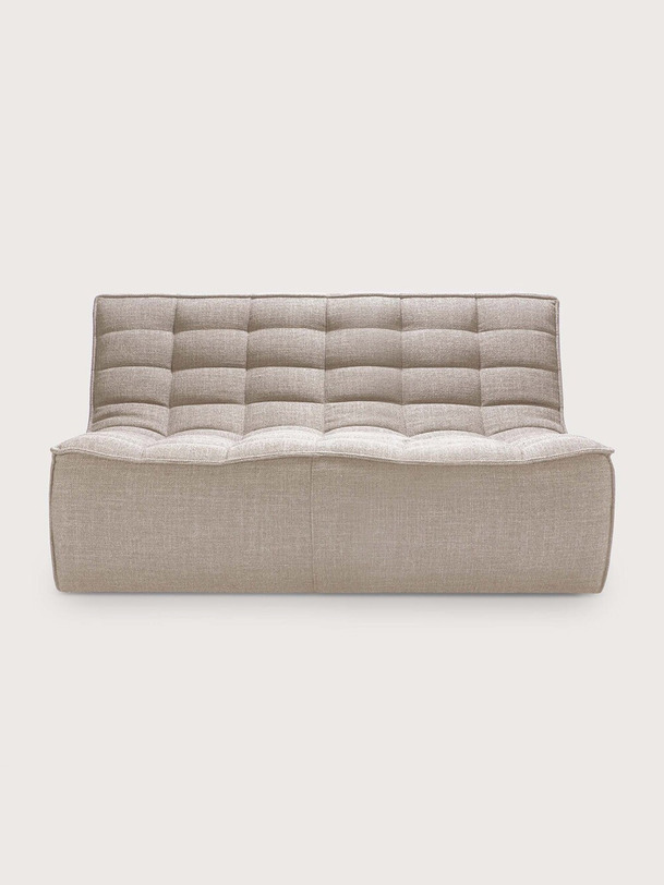 n701 sofa 3 seater beige 210x91x76 beige