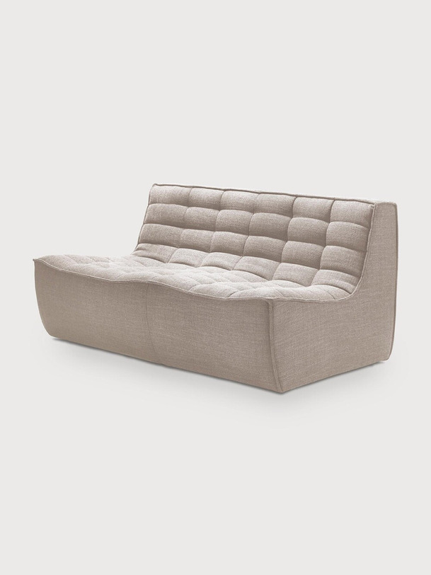 n701 sofa 3 seater beige 210x91x76 beige