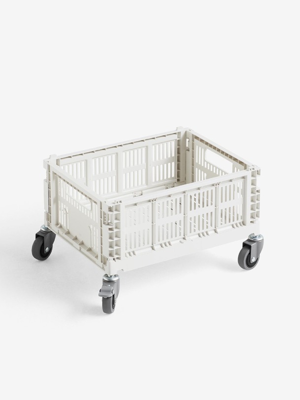 set de 4 roulettes - colour crate - hay grey