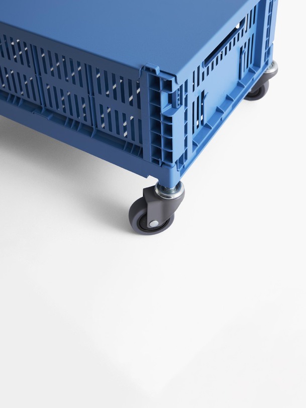 set de 4 roulettes - colour crate - hay grey