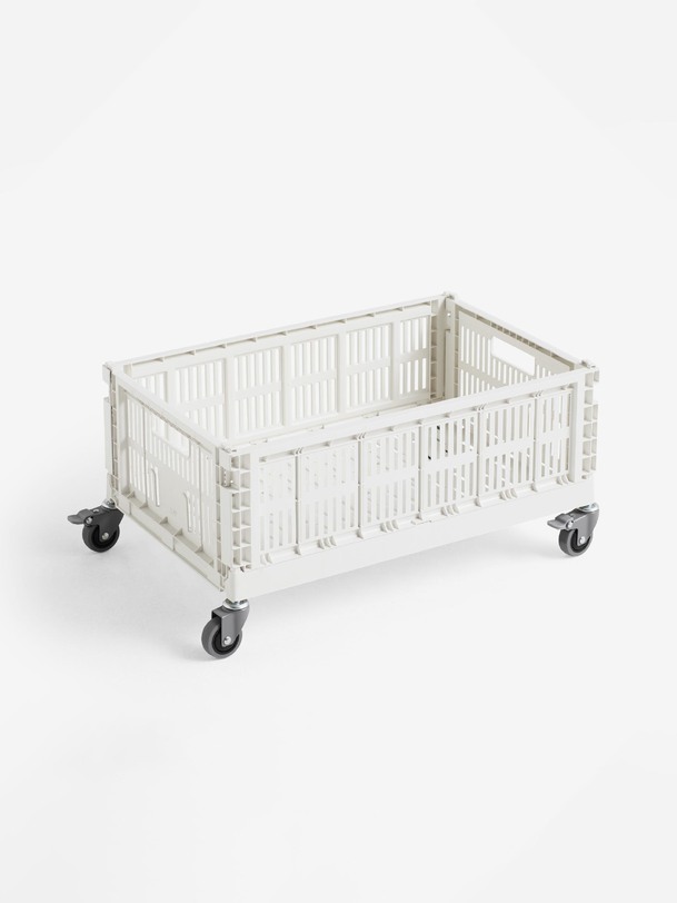 set de 4 roulettes - colour crate - hay grey