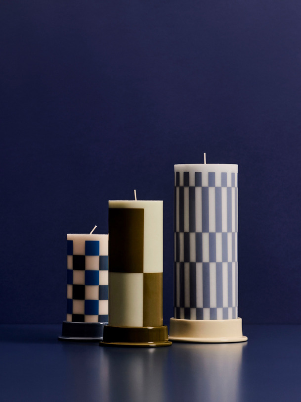 column candle kaki t.m - hay khaki
