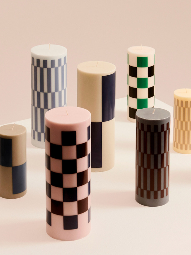column candle kaki t.m - hay khaki
