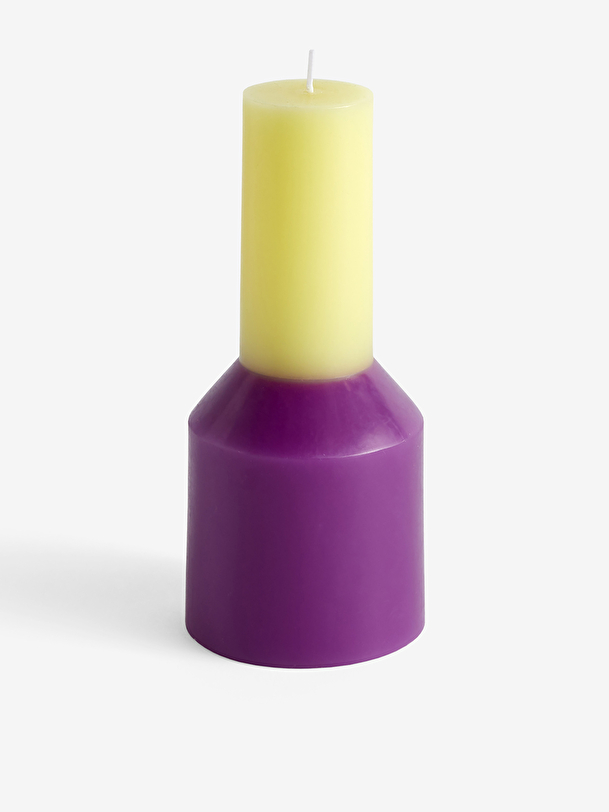 pillar candle high fuchsia s p urple