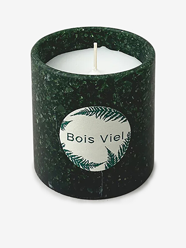 underwood candle dark green