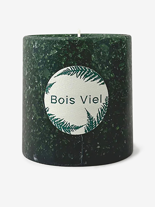 underwood candle dark green