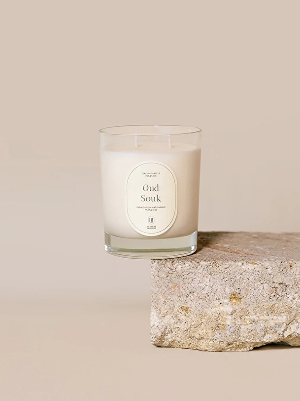 oud souk tu candle white