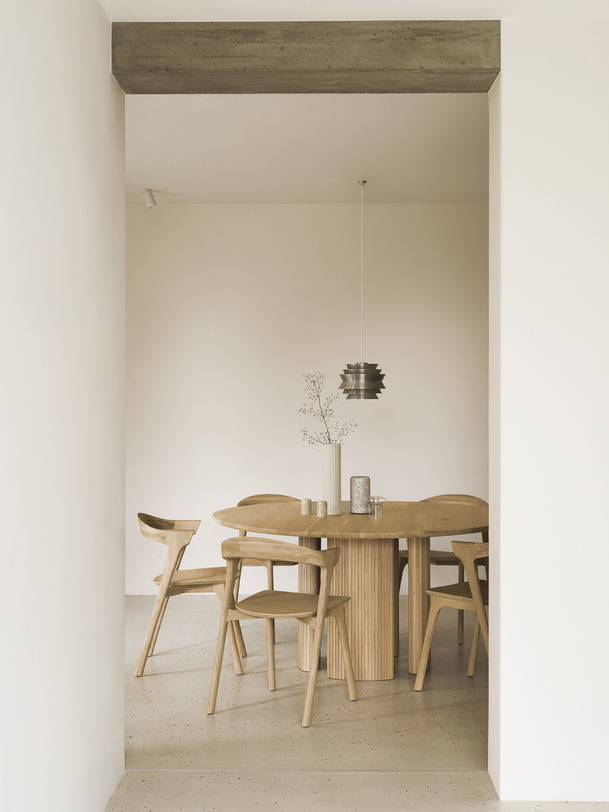 oak bok lacquered chair light oak
