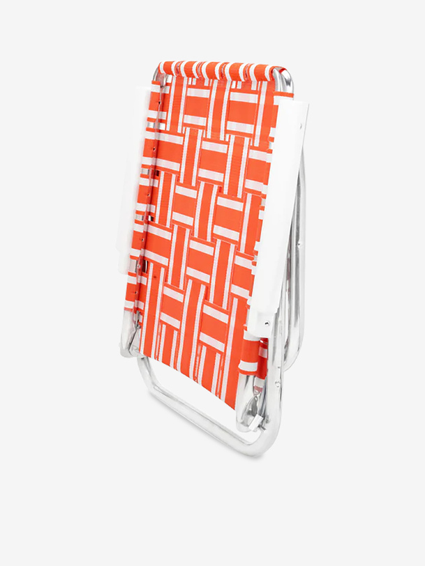 chaise lounge pliante orange - lawn chair usa orange