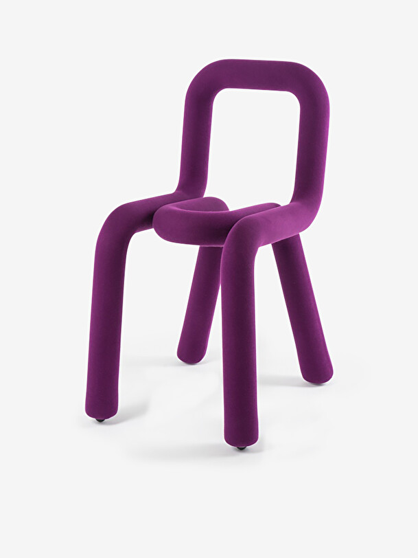 bold purple chair p urple