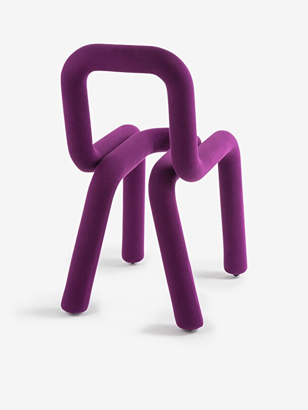 bold purple chair p urple