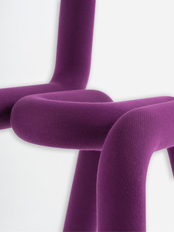 bold purple chair p urple