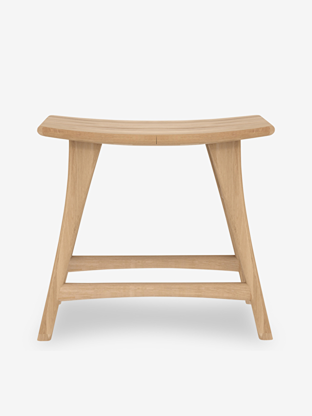 oak osso stool - h48 cm natural
