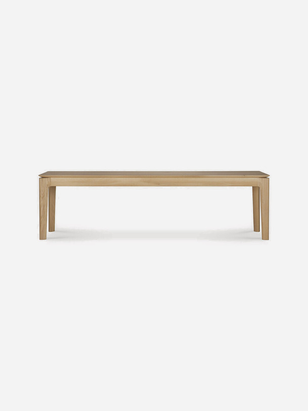 oak bok bench 166x35x46 light oak