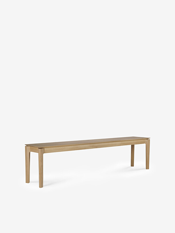 oak bok bench 186x35x46 light oak