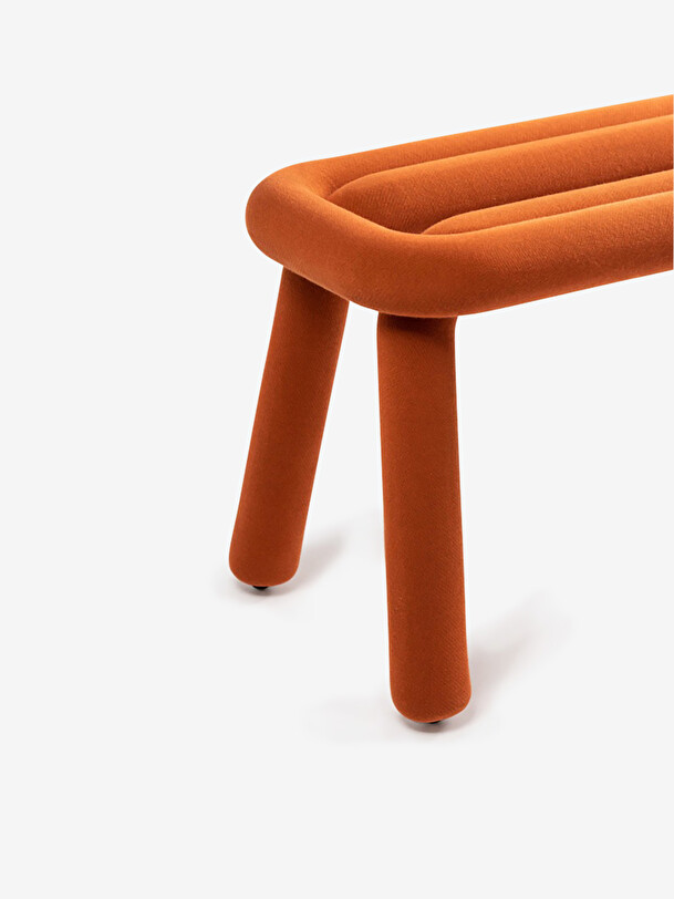 bold bench hazelnut orange