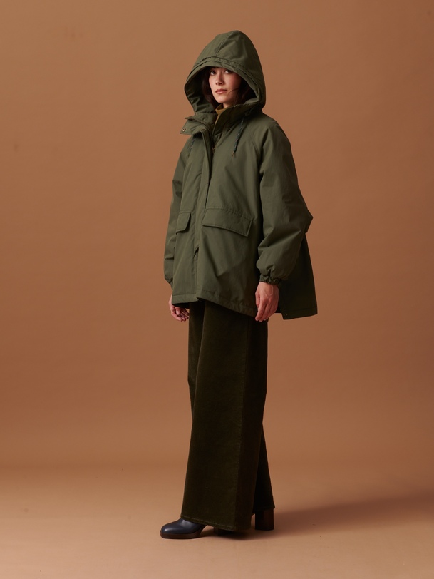 oxana puffer jacket military