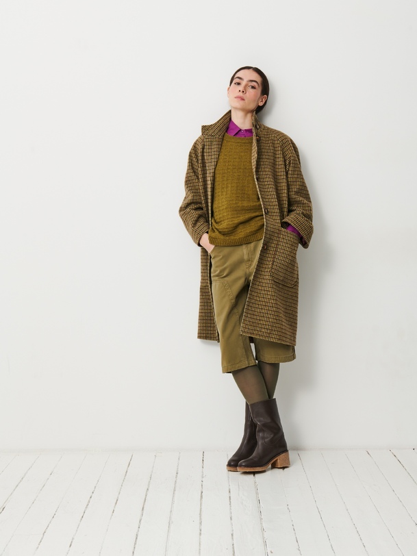 oya coat khaki