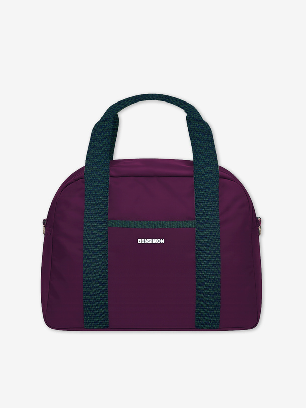 all day bag aubergine