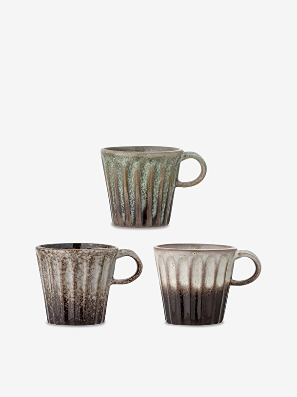 set of 3 elana mugs natural
