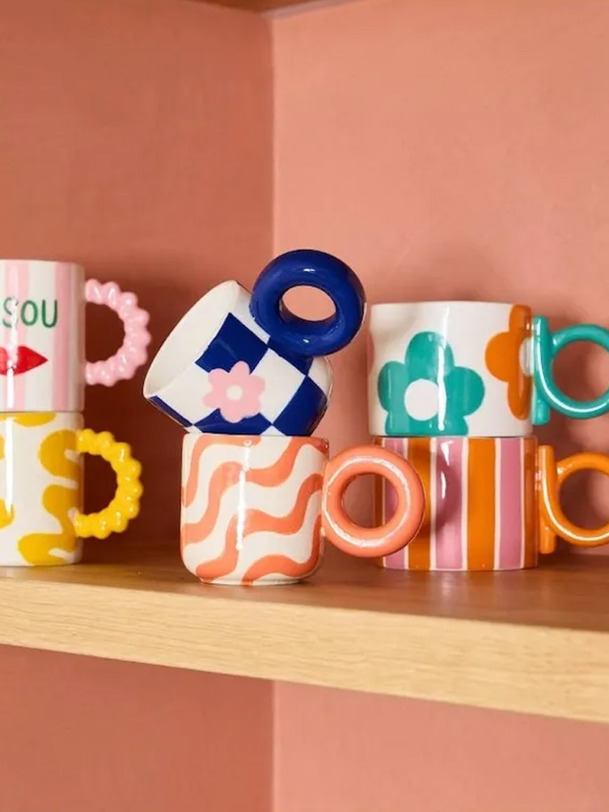 tasse daniela jaune - que rico yellow