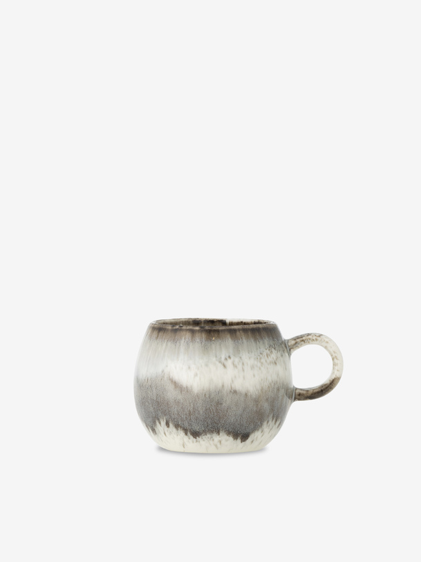 tasse à expresso en grès paula - bloomingville grey