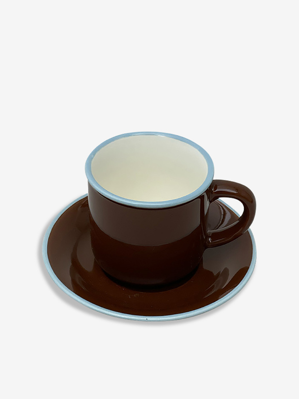 tasse ristretto céramique - bazar de luxe brown