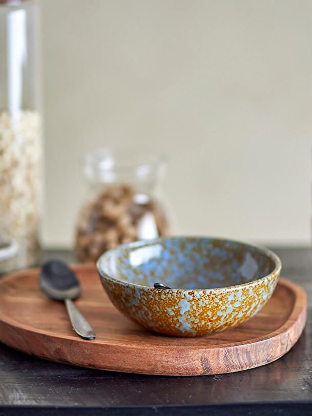 bowl paula brown blue