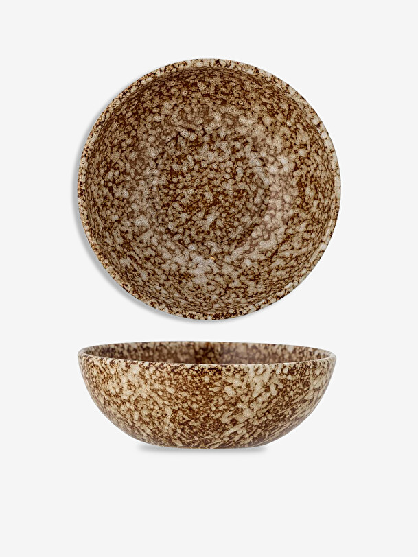 bowl pear acacia brown