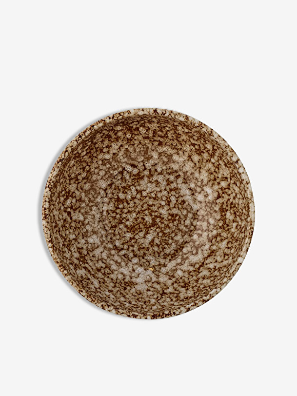 bowl pear acacia brown