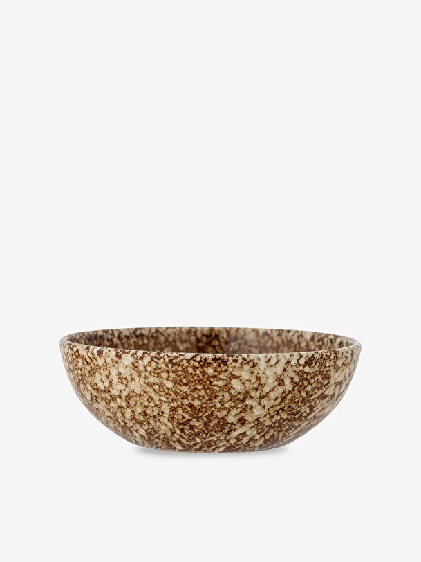 bowl pear acacia brown