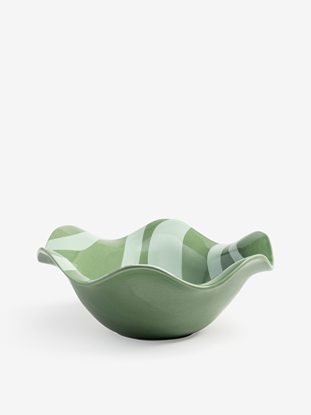 bowl wave green m green