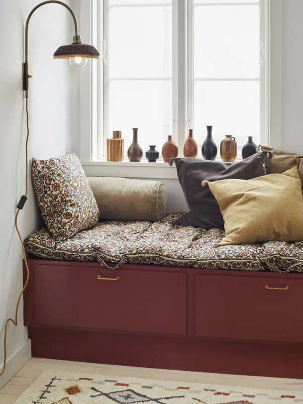 coussin print sable 50x50 - mme stoltz sand