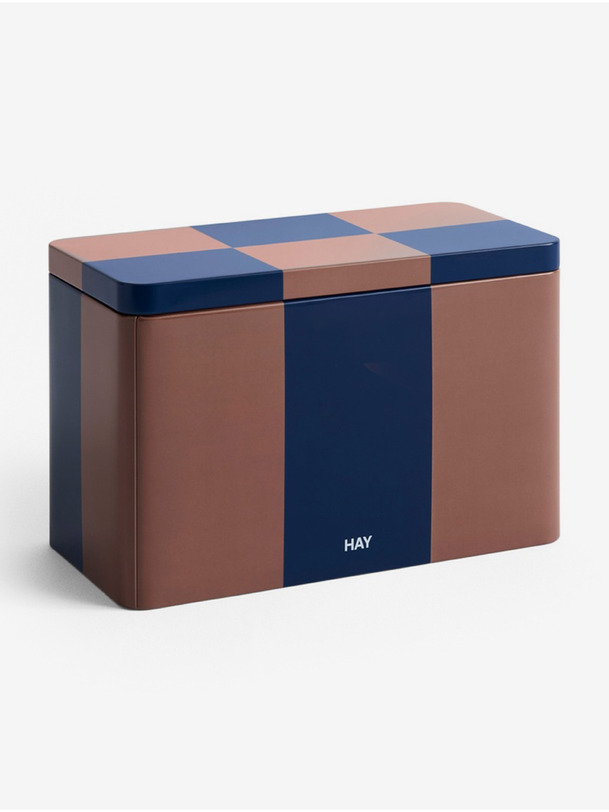 boite en metal marronmarine - hay brown