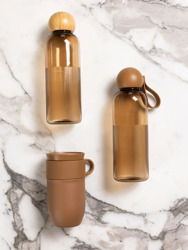 ture water bottle - sagaforms brown