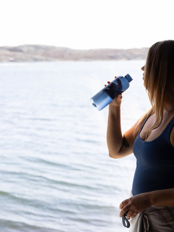 ture water bottle - sagaforms blue