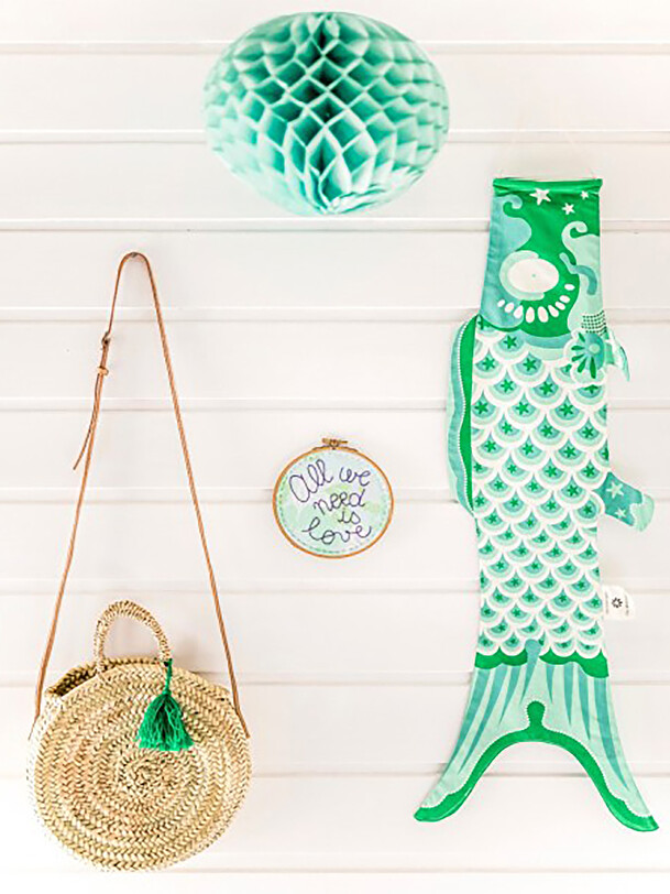 koinobori turquoise m turquoise