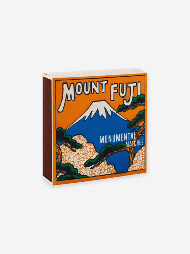 mont fuji allumettes multicolored