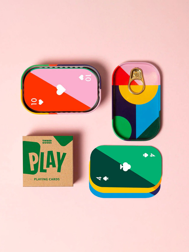 play jeu de cartes - block design multicolored