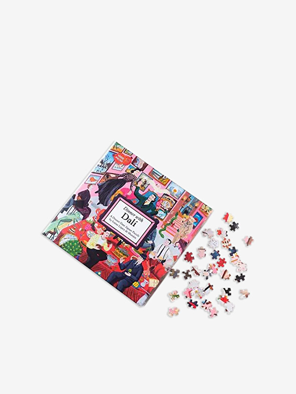 puzzle dinner with dali - new mags multicolored