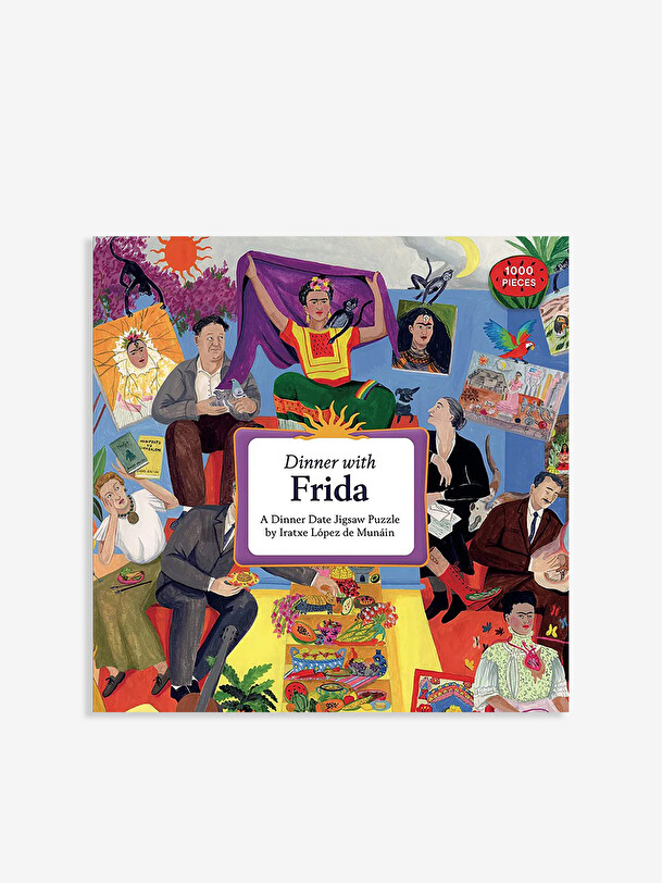 puzzle dinner with frida - new mags multicolored