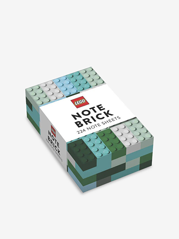 lego note brick blue green blue green