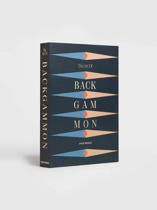art of backgammon - printwork orange