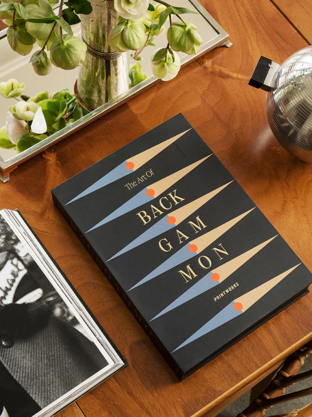 art of backgammon - printwork orange