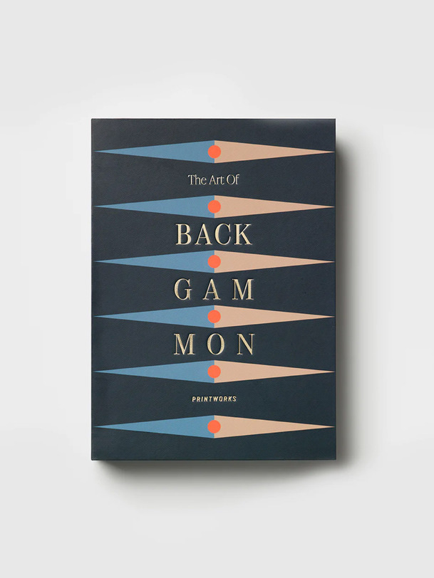 art of backgammon - printwork orange