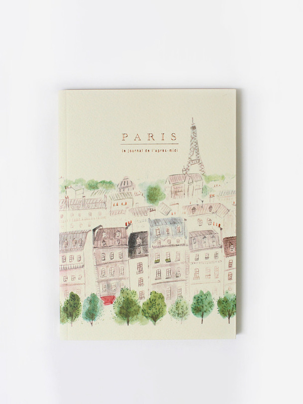 carnet toits de paris - marks europe white