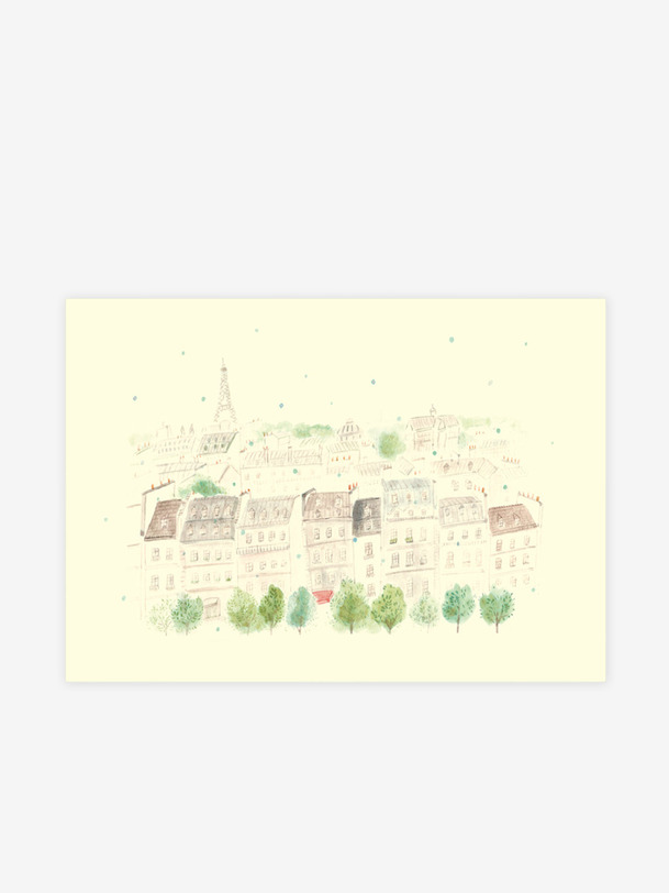 carnet toits de paris - marks europe white