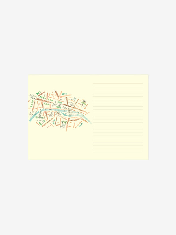 carnet toits de paris - marks europe white